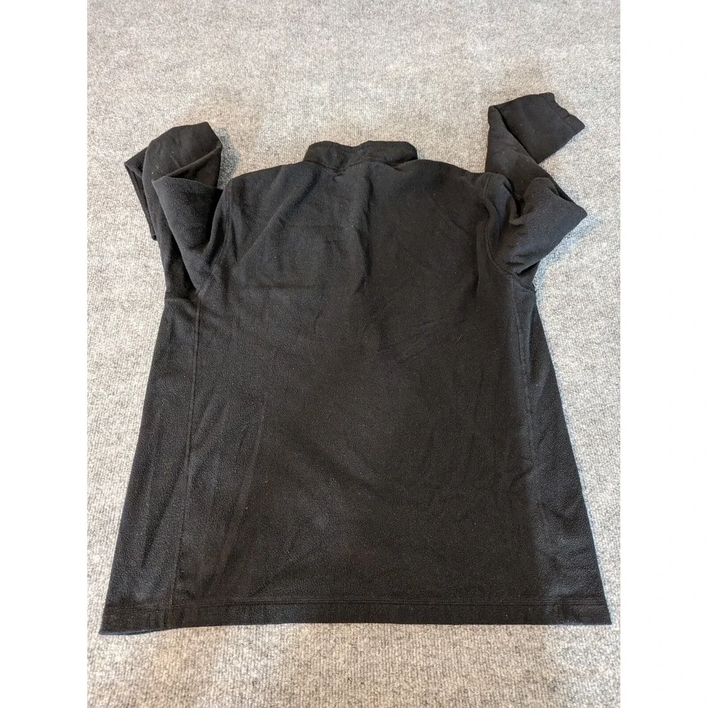 THE NORTH FACE Men's L Quarter Zip Black Fleece Pullover Jacket